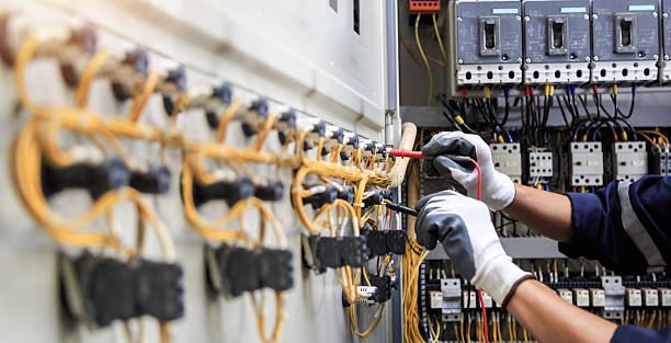 Professional Electrician technician working in Milford, OH
